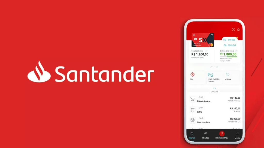 Santander: nova função barra fraude via Pix no app