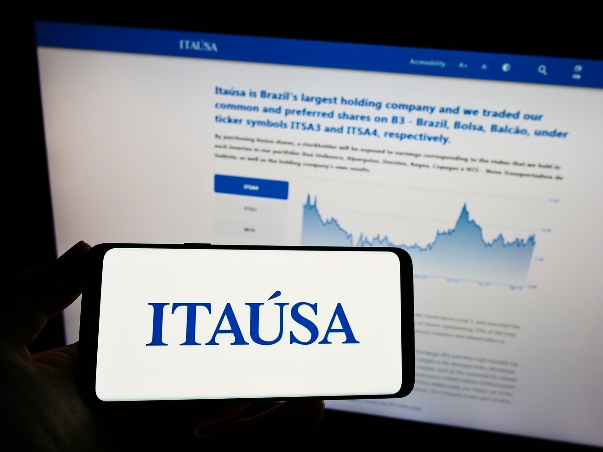 Itaúsa lucra R$ 4,5 bilhões no 1T26